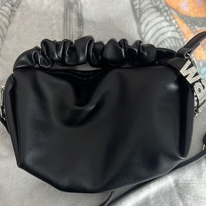 Wang Black Purse Handbag / Shoulder Bag